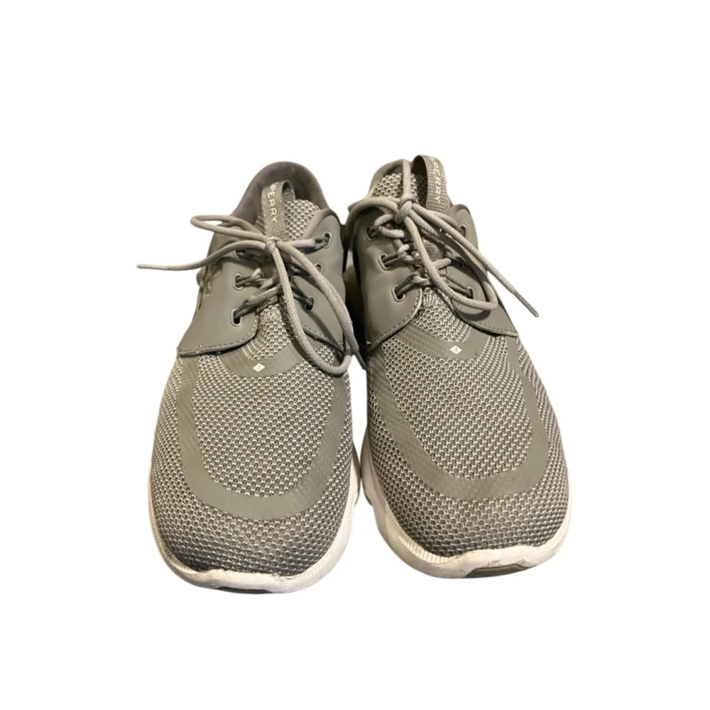 Sperry Boat Shoes Mesh Gray Size 11M